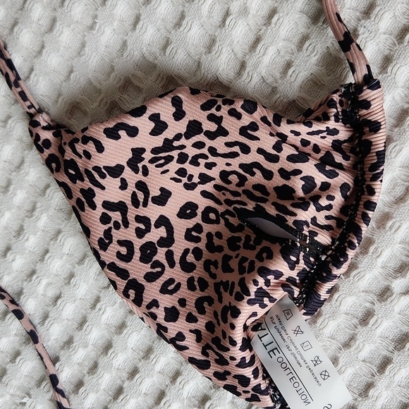 Bikini animal print top beach vacation - Picture 4 of 6